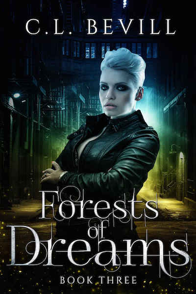 Book cover for Forests of Dreams by C.L. Bevill